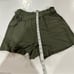 BB Dakota by Steve Madden A Day In The Life Paperbag Waist Olive Green Shorts S