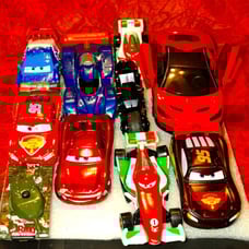 Large lot of cars from the Pixar movie Cars
