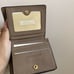 NWT Michael Kors Mercer Carryall Card Case Folding Wallet Pebbled Leather Plum