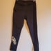 ATHLETA Relay Black Reflective Graphic Leggings Size S/P