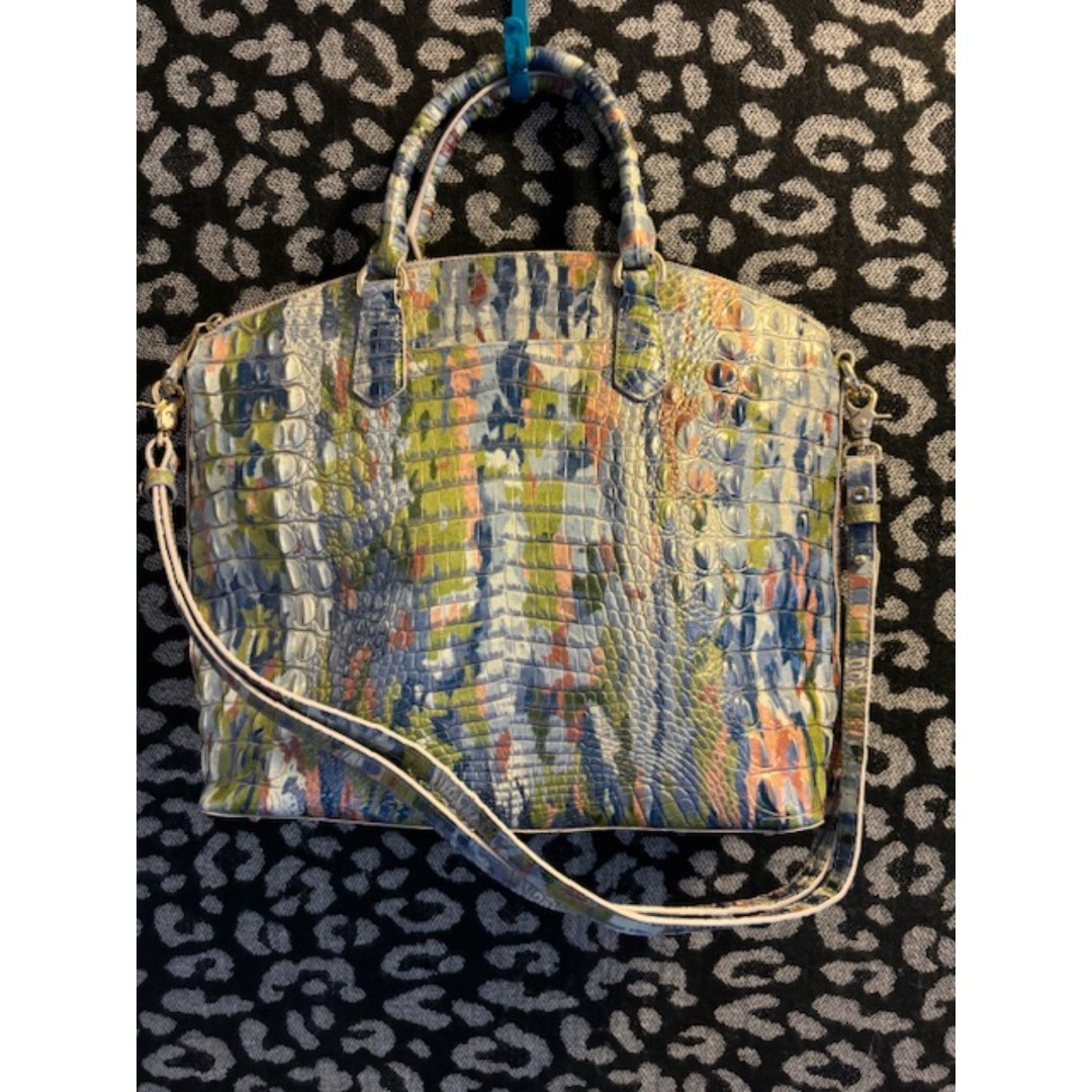 Brand New Brahmin Duxbury Large Bag Water Lily Melbourne Style k43217300070