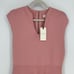 Ted Baker London Skater Dress Size 6 XXL Baby Pink Sleeveless Easter Cocktail