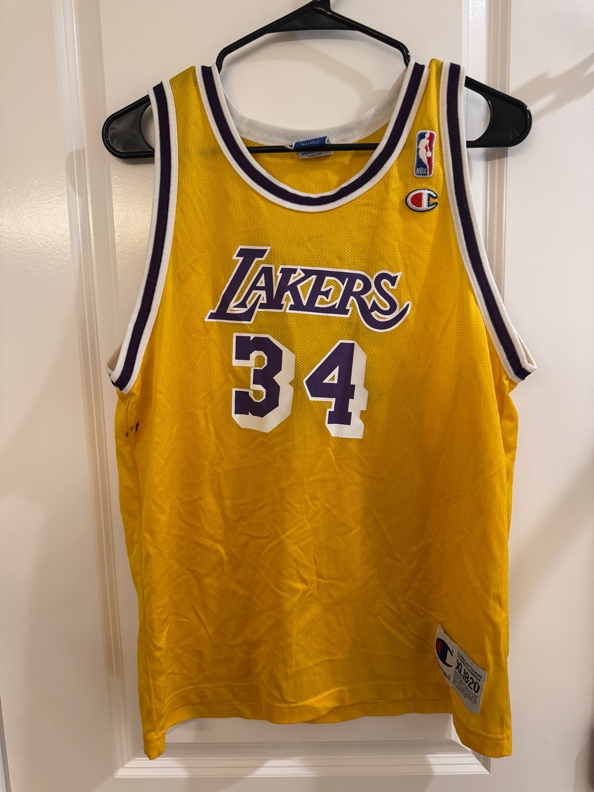 Shaquille O’Neal Lakers Jersey YOUTH XL 18-20