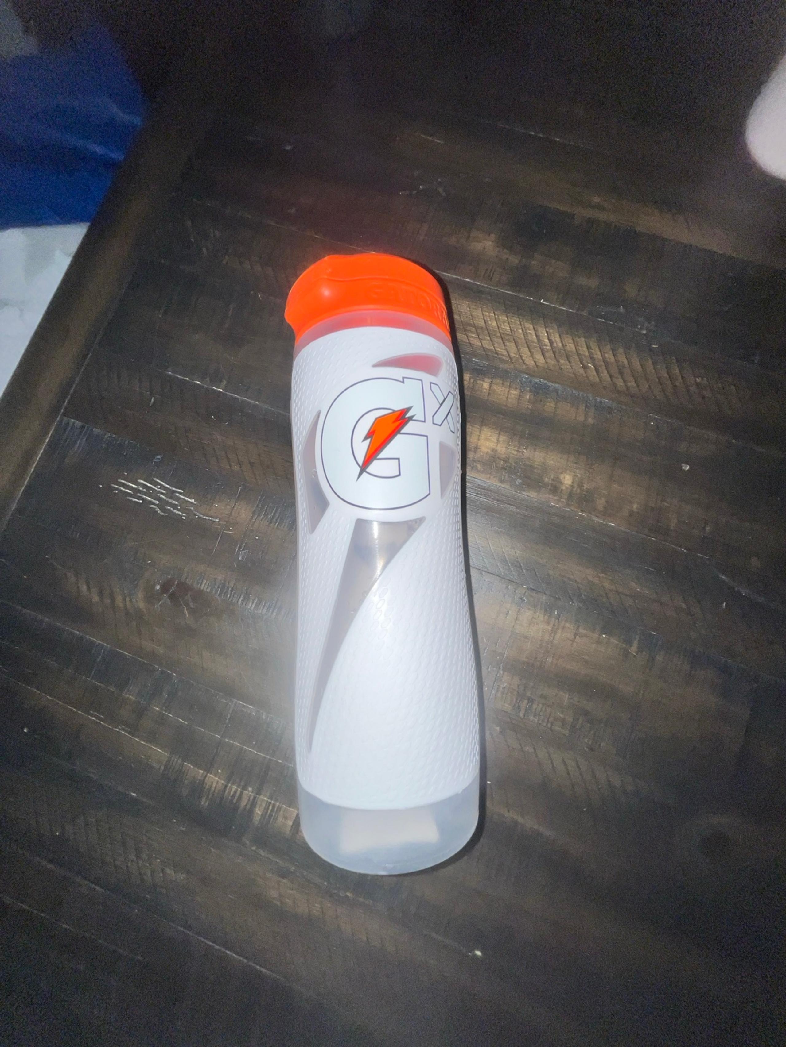 White Gatorade GX Reusable Squeeze Bottle 30oz