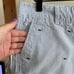 Vineyard Vines Blue White Seersucker Whale Embroidered Every Day Shorts