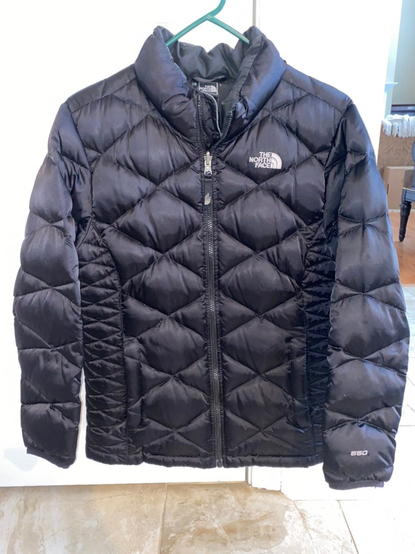 Girls North Face Puffer Jacket