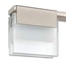 Home Decorators Vicino 3-Light Brushed Nickel Integrated LED Vanity Light Bar
