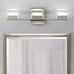 Home Decorators Vicino 3-Light Brushed Nickel Integrated LED Vanity Light Bar