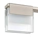 Home Decorators Vicino 3-Light Brushed Nickel Integrated LED Vanity Light Bar