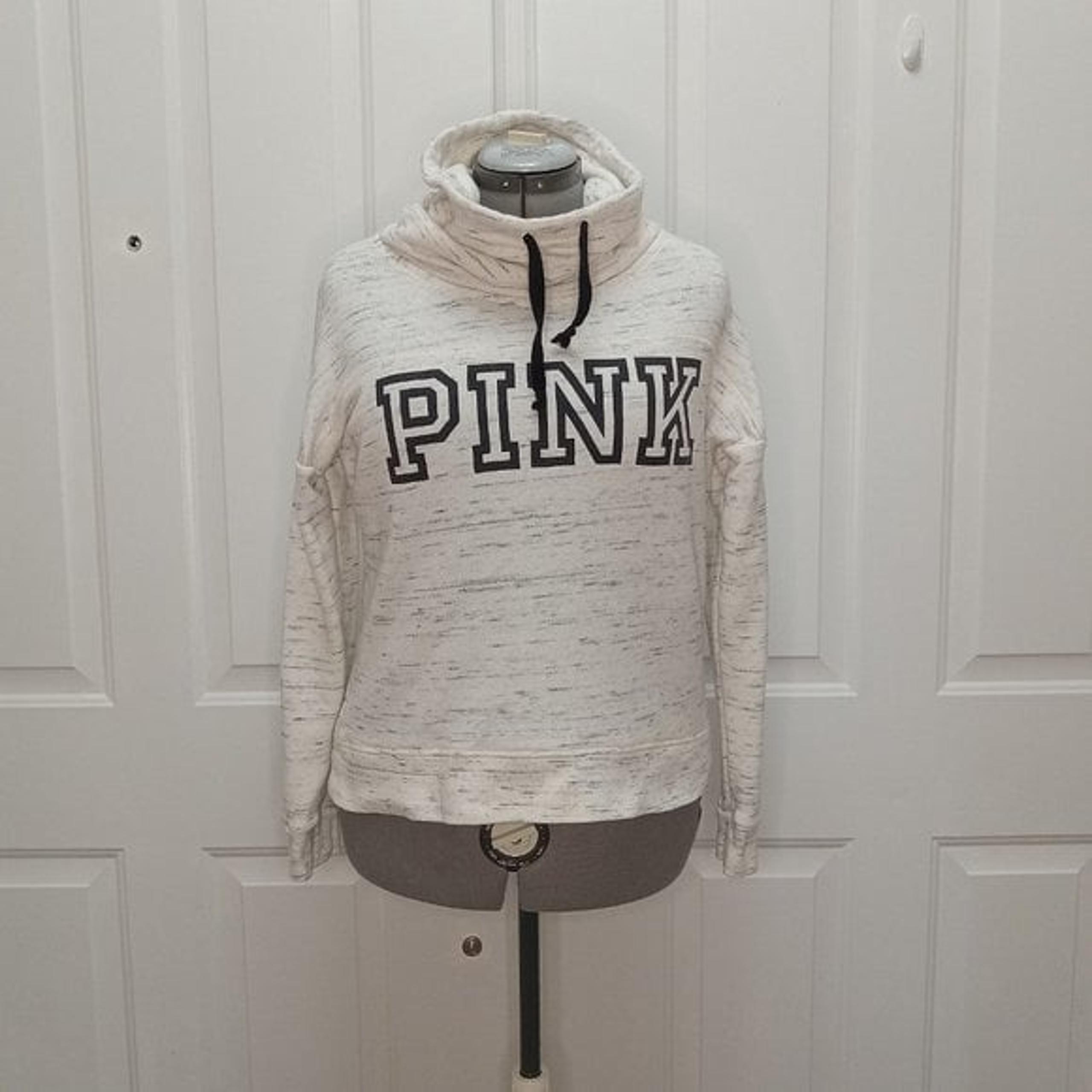 Pink Cowl Neck Sweater