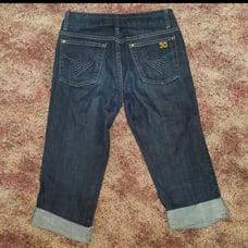 NEW JOE'S JEANS MUSE CUFFED CAPRI CROPPED SUPER CUTE