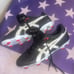 ASICS Leather 90s Soccer Cleats Custom Bottoms US 8