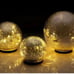 Light up Mercury Glass Spheres, Globes 3
