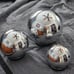 Light up Mercury Glass Spheres, Globes 3