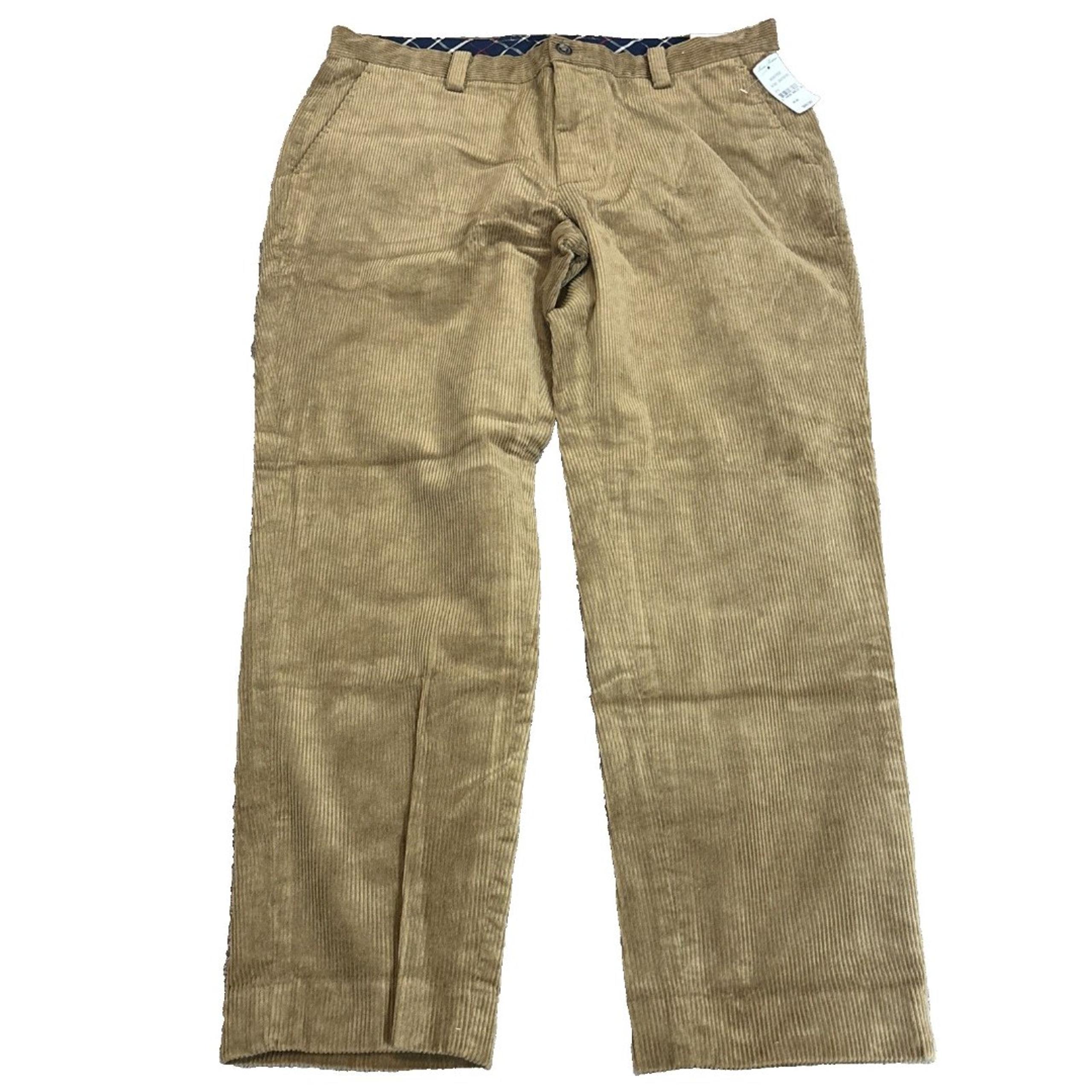 Brooks Brothers Clark Fit Straight Brown Corduroy Pants Men’s size 39x30