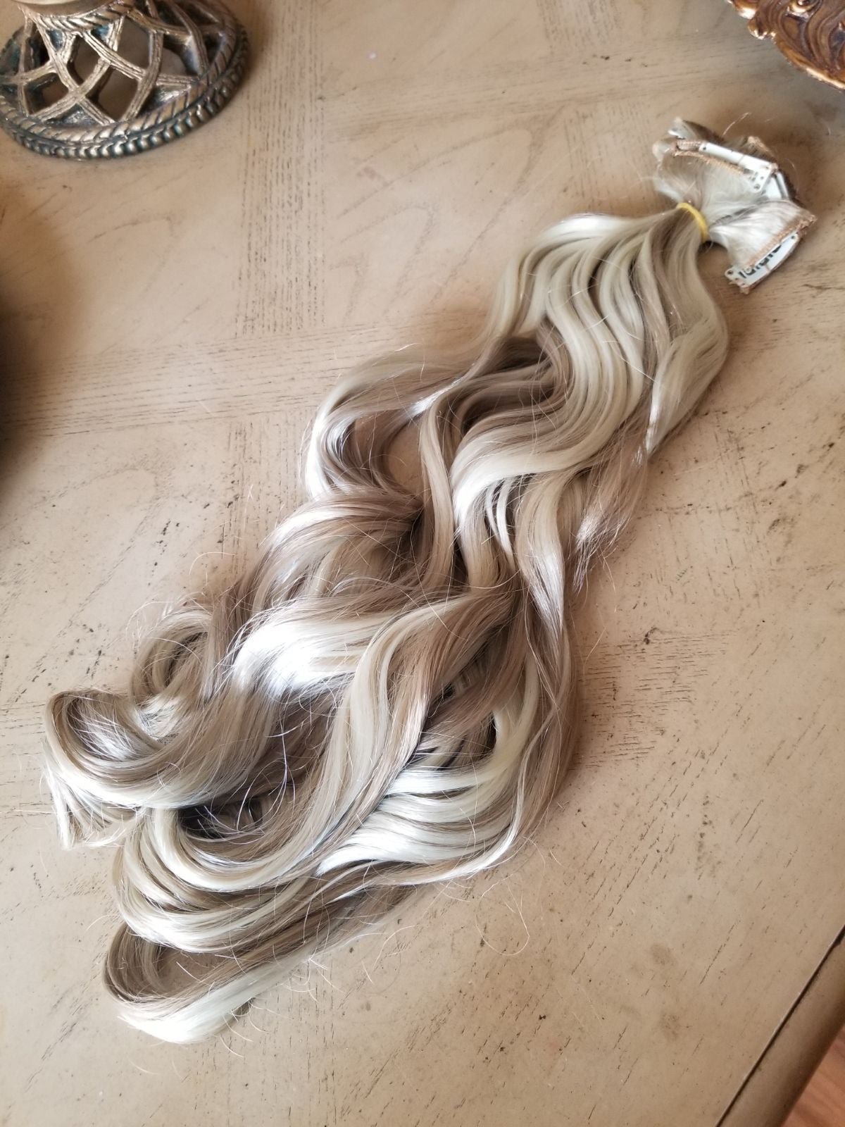 Blonde Mixed Full Head Clip In Extension