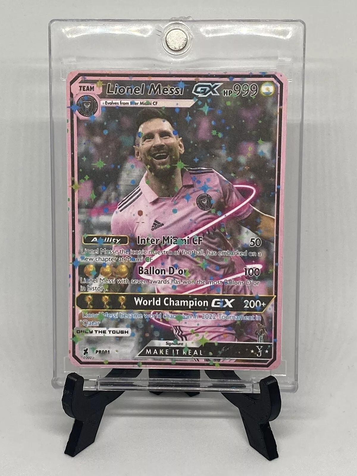 Lionel Messi Pokémon Card Argentina Full Art