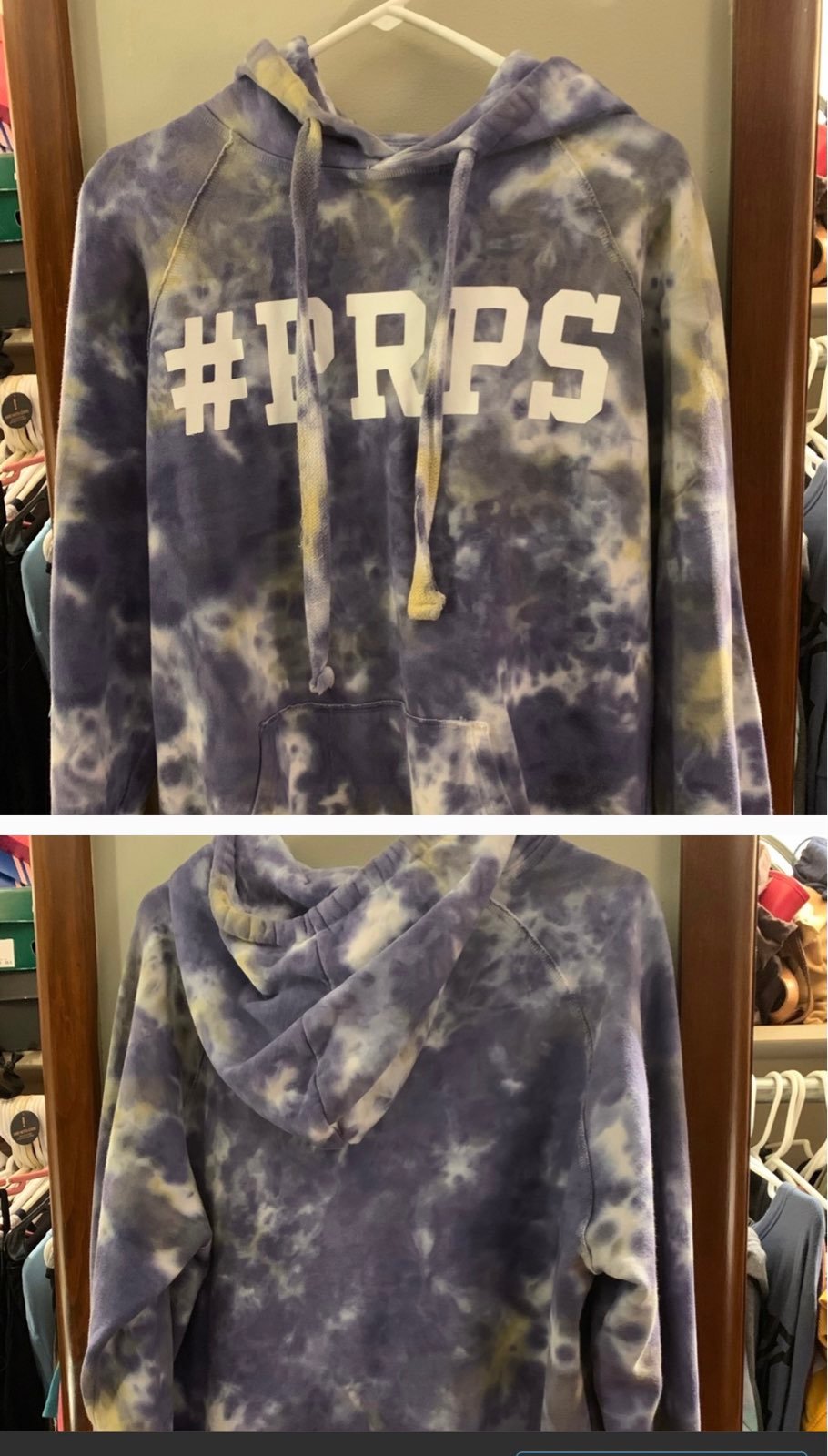 Prps tie shop dye hoodie