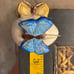 Vintage Butterfly Hatching Egg Made in Mexico