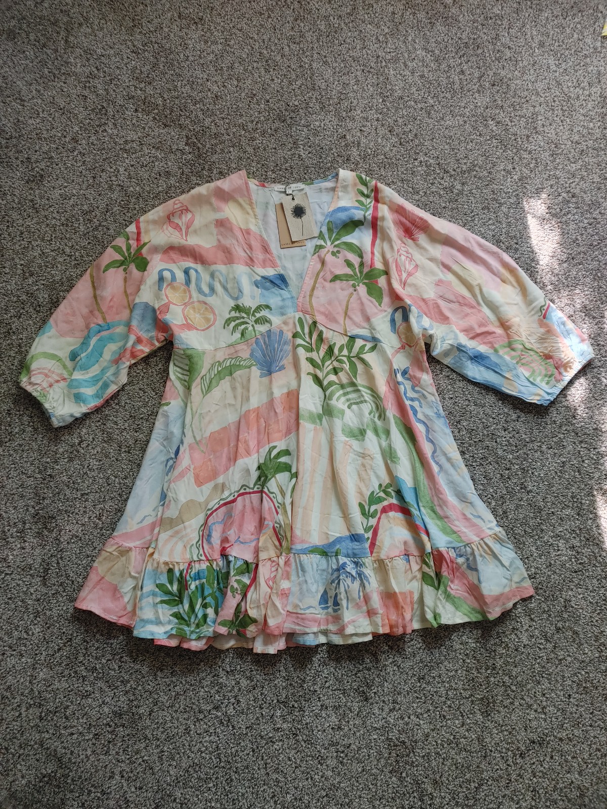 Nwt Swim Coverup/dress Label Of Love