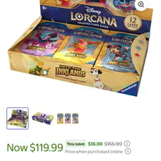 Lorcana trading cards