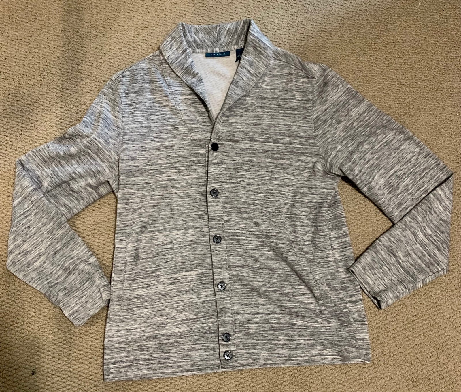 perry ellis men's cardigan