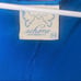SCHONE Maternity Women’s Blue Silk Open Front Photoshoot Dress Size M