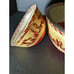 VTG Anchor Hocking Set of 4 Snack Bowls Rafia. MCM