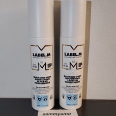 Label. M Diamond Dust Leave In Conditioner, 5 oz x2