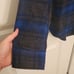 Orvis Men's Blue & Gray Plaid Flannel Button Down Heavyweight Shacket Size XL