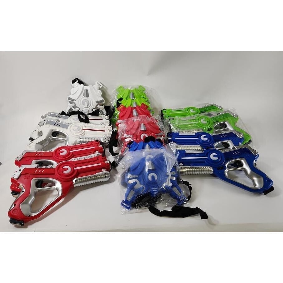 Play 22 Infrared Laser Tag Gun Set Action-Packed Fun - Power Tested