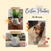 Custom Pet Memorial Planters All Breeds Options (Cats & Dogs) for Dinner Table