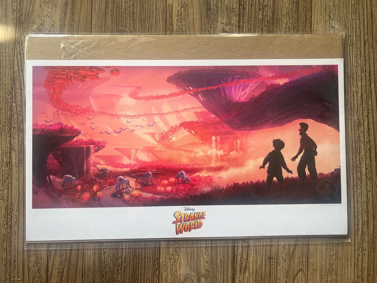 Strange World Poster 2022 Collectible Commemorative Lithograph Limited D23 EXPO