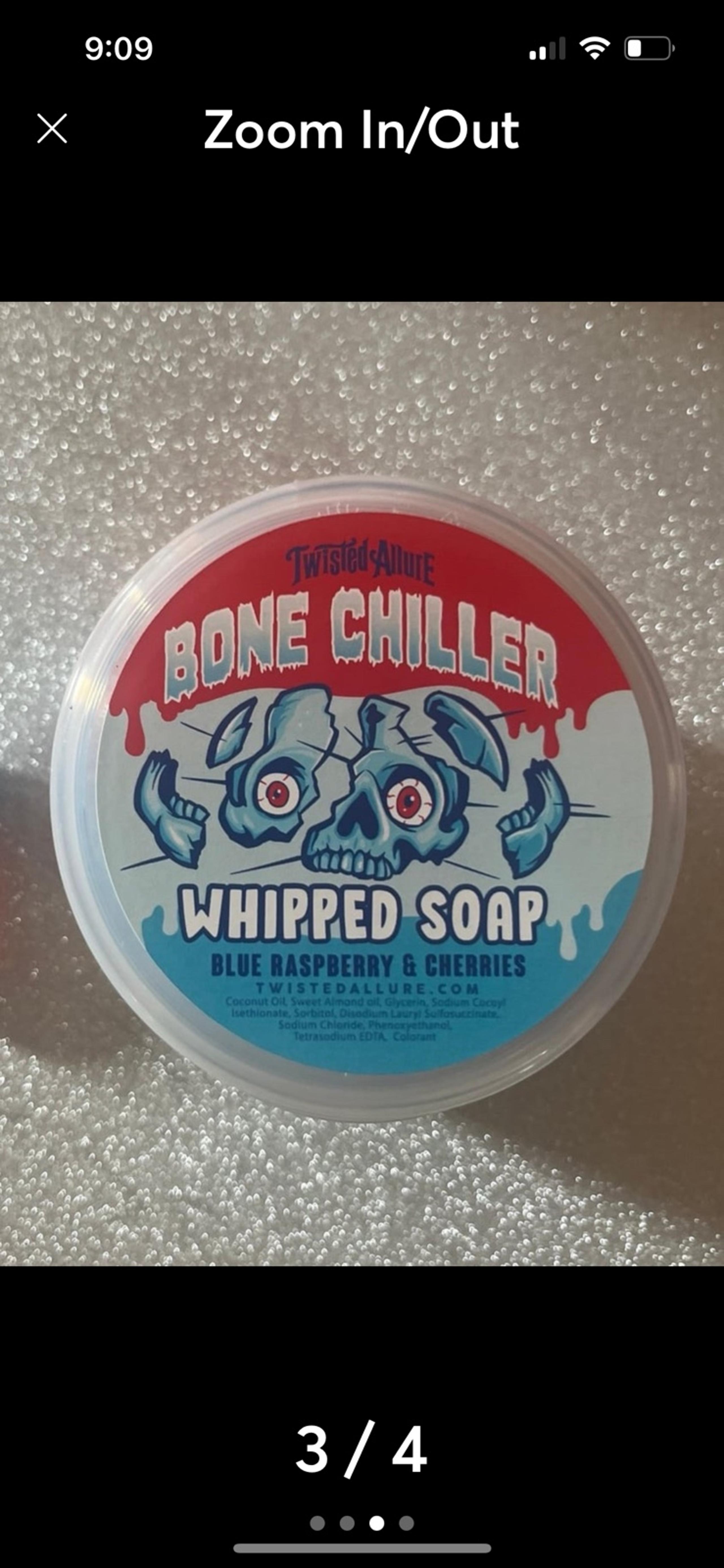 Twisted Allure whipped soap