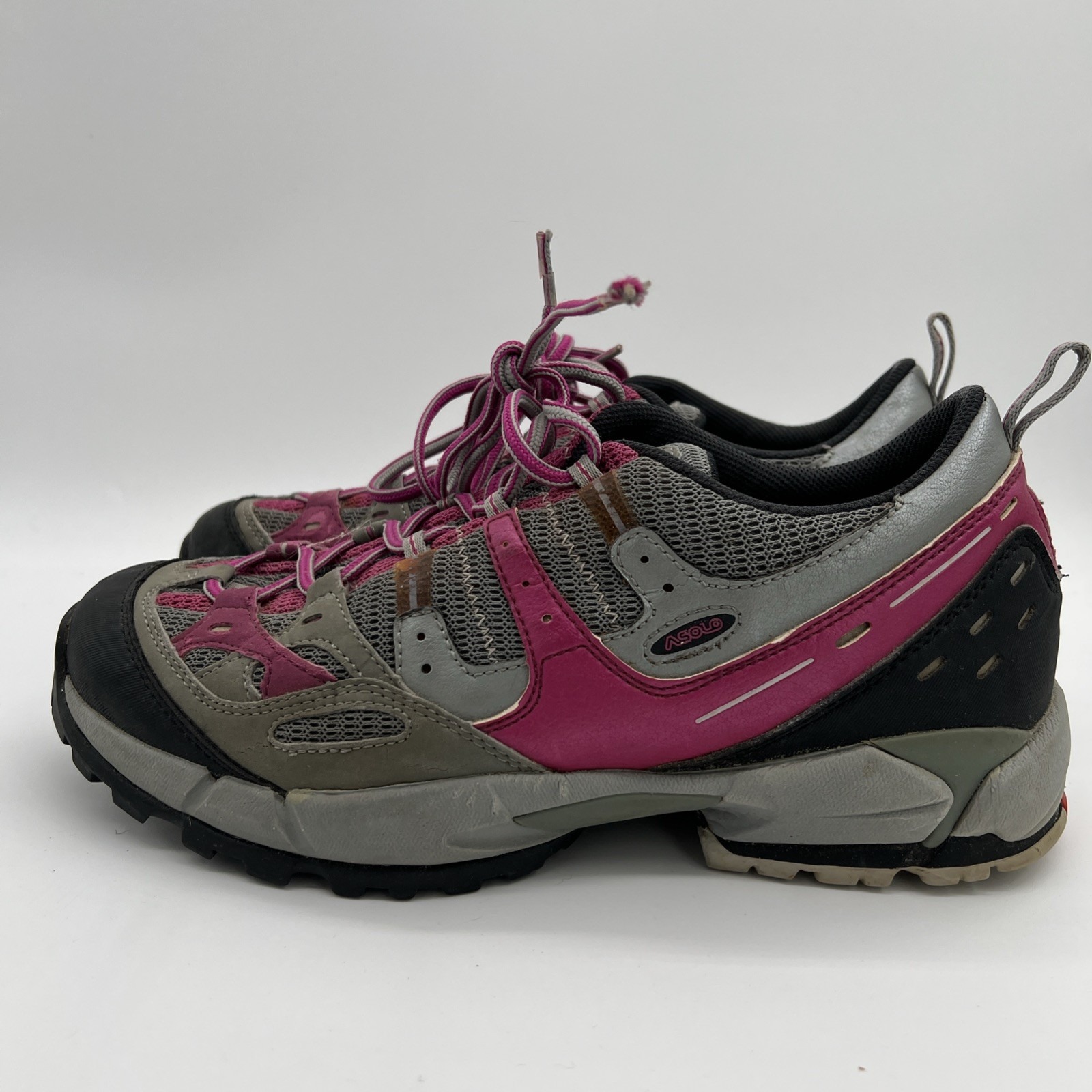 Asolo Essence ML Womens Hiking Shoe US 9.5 Gray and Pink Trail Hiking Running