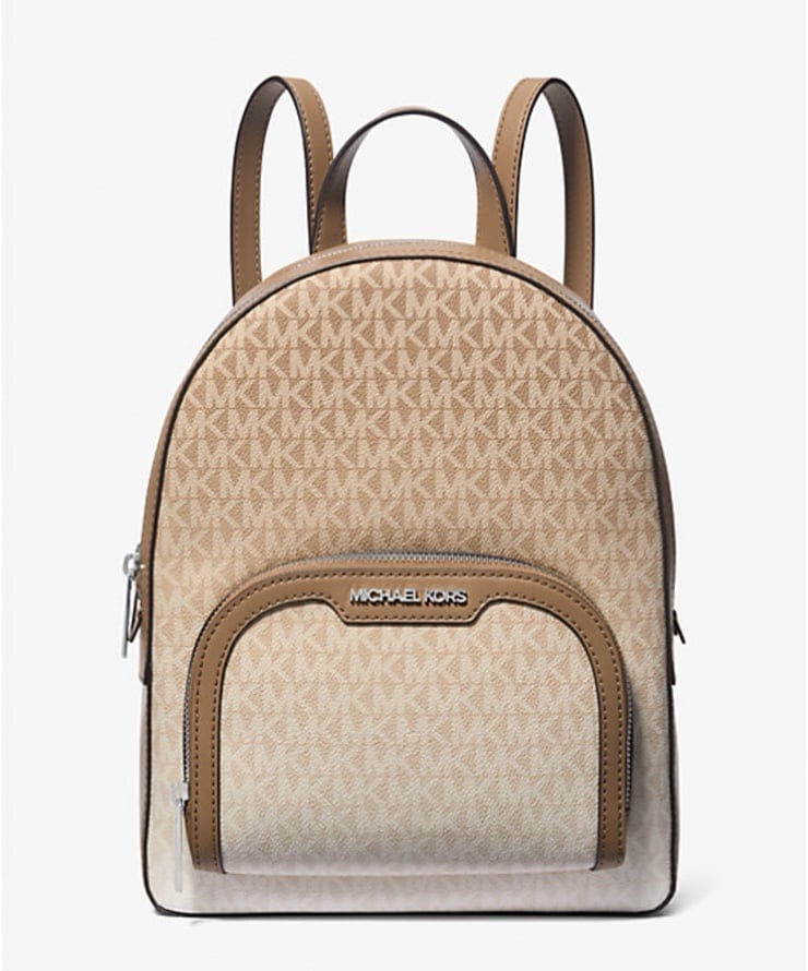 Michael Kors Jaycee Medium Ombré Signature Logo Backpack Dusk NWT