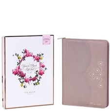 Ted Baker Leather Work It Lifestyle Organizer Tablet & Card Pockets Cable Tidy