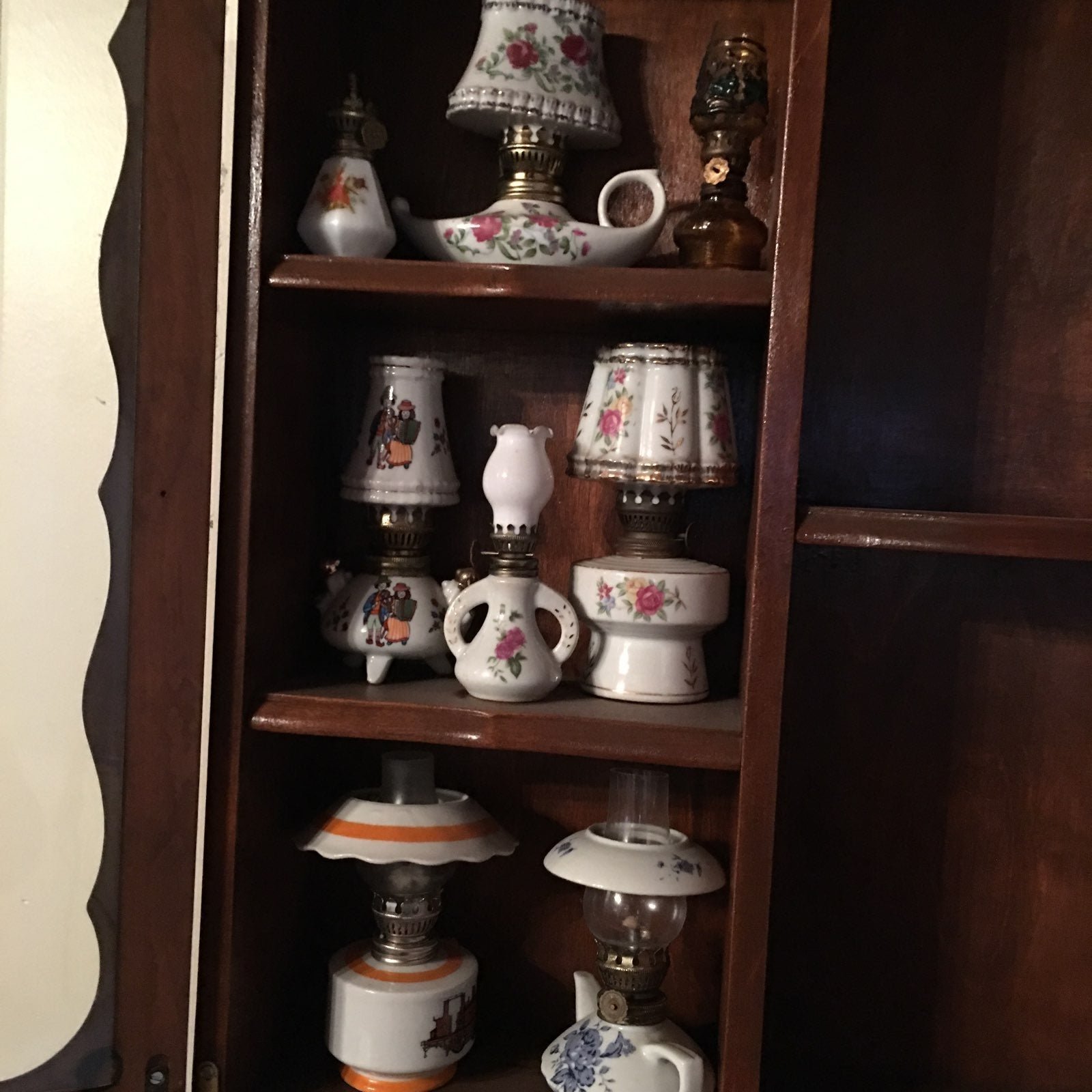 Vintage lamp collection