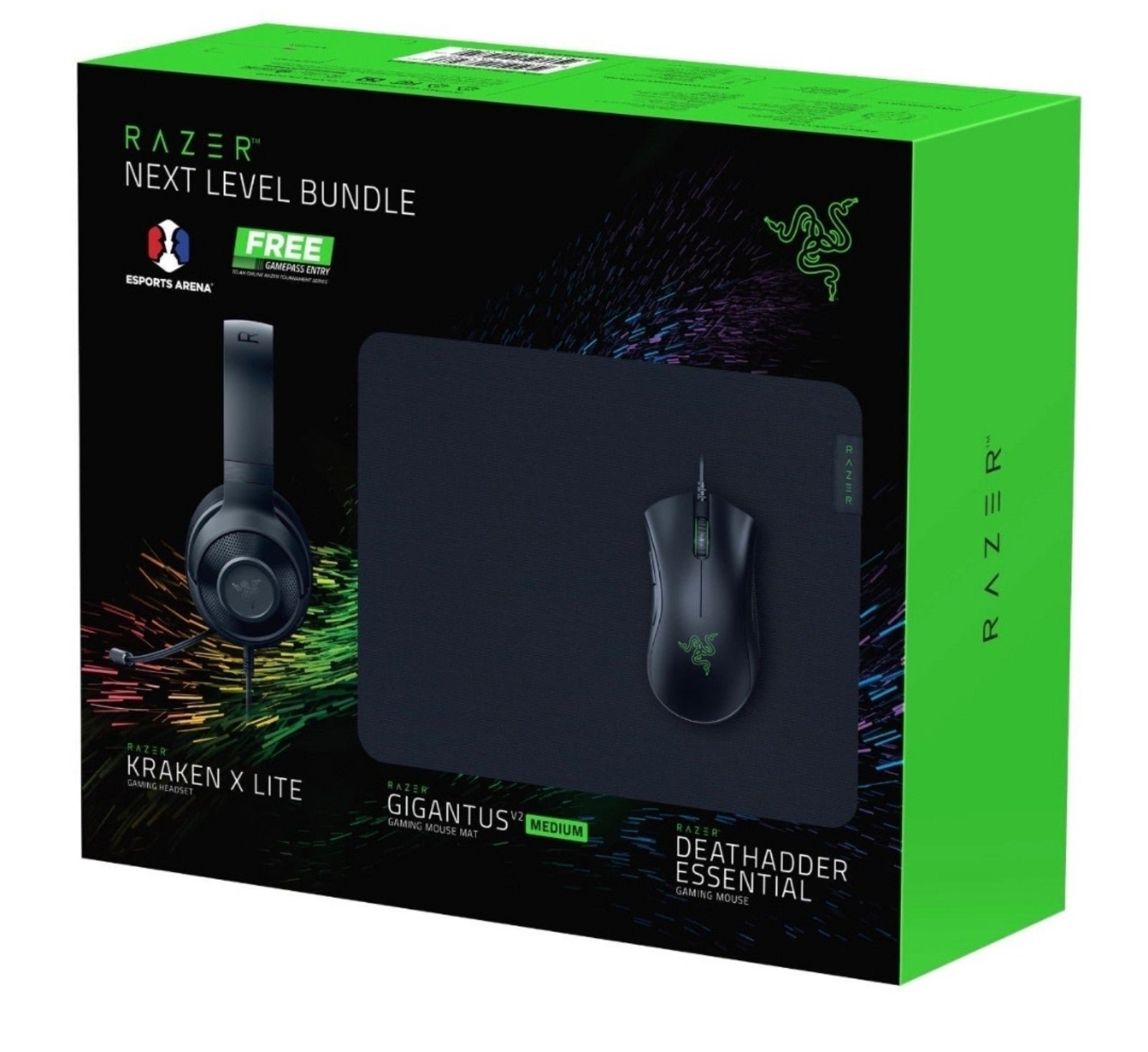 Razer Next Level Gaming Bundle (Headset, Mouse, Mouspad)