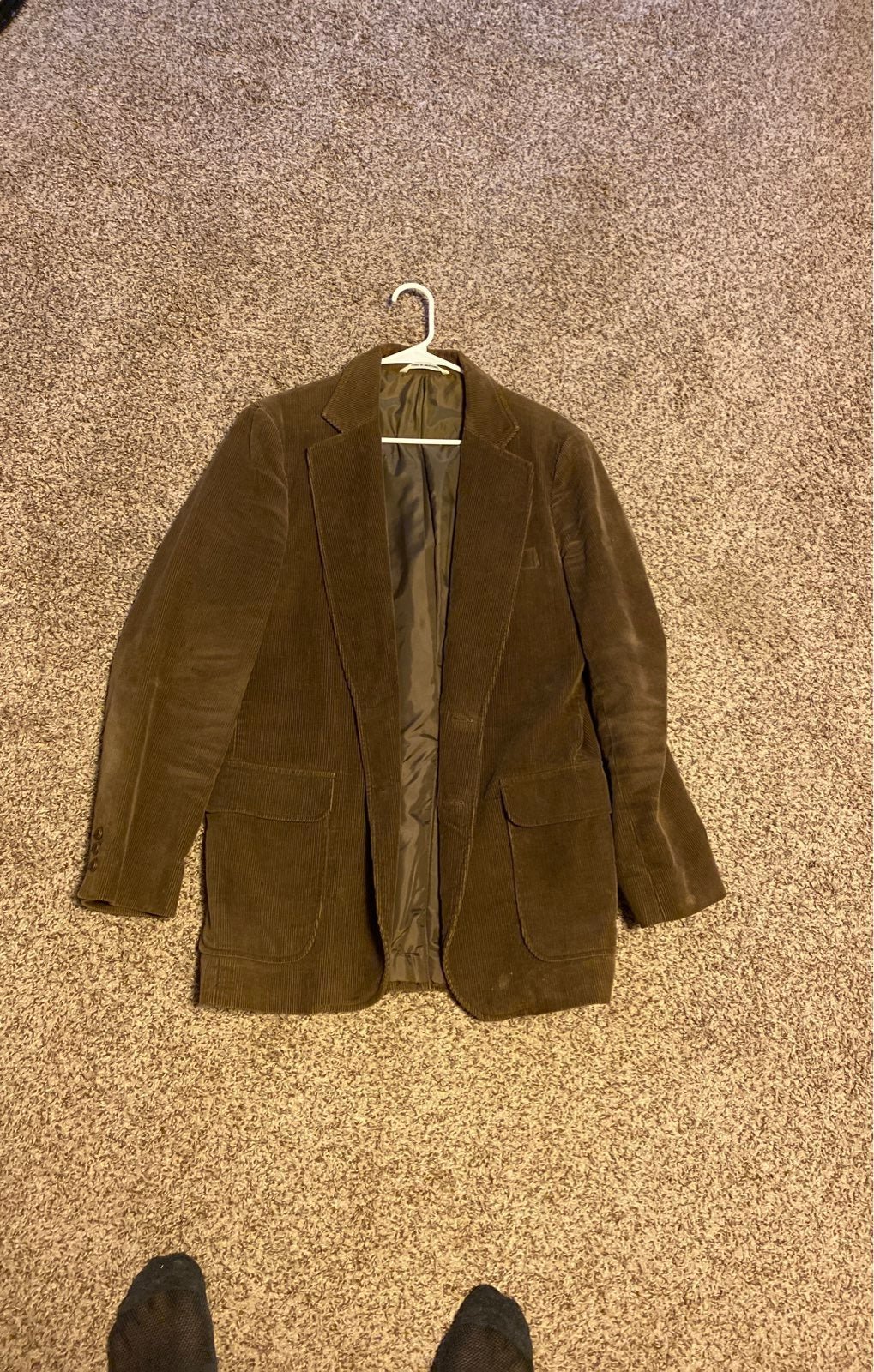 Vintage Corduroy Windbreaker blazer