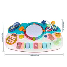 NIB Multifunctional 8 Key 6 in 1 Musical Piano Plus table top electronic toy