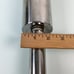 Stainless Steel Rolling pin 19” 3.11 lbs non stick EUC