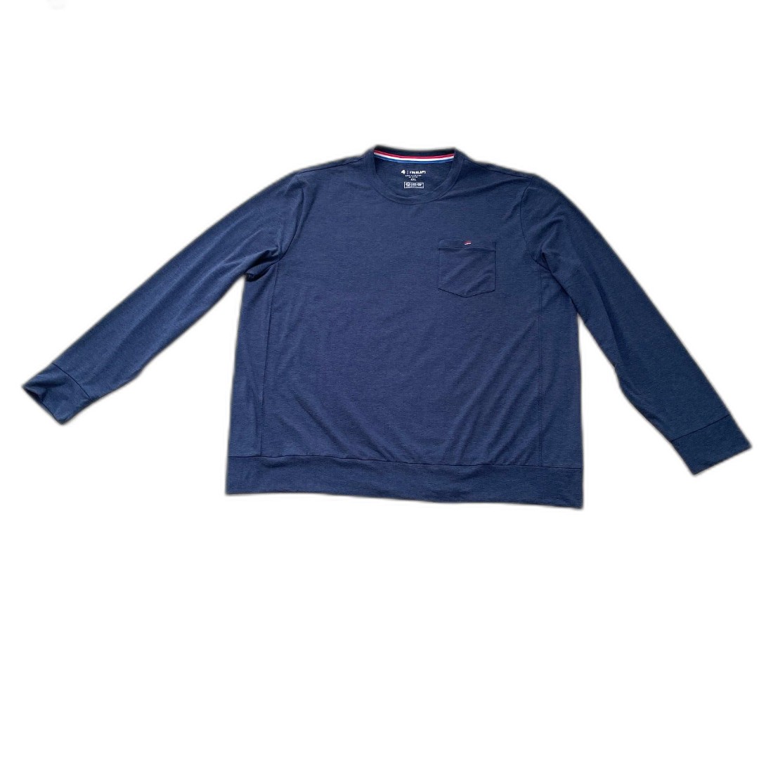 88 Fourlaps NWT Men's XXL Stratus Ultra-soft Knit Long Sleeve Athleisure Shirt