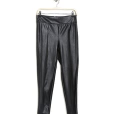 Faux Leather Leggings In Black (44)