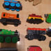 Thomas & friends clickty clack track stop go track, and wooden railway lot
