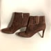 Christian Dior Boots Graphic Cannage Brown Buckle Ankle Booties