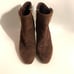 Christian Dior Boots Graphic Cannage Brown Buckle Ankle Booties