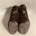 Christian Dior Boots Graphic Cannage Brown Buckle Ankle Booties