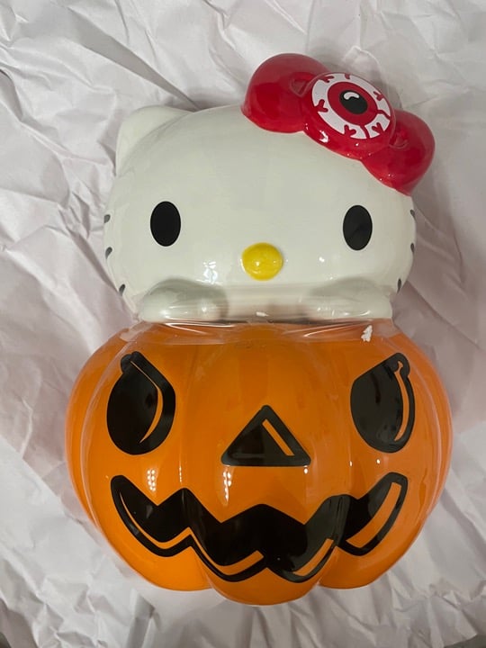 Hello Kitty Halloween Cookie Jar