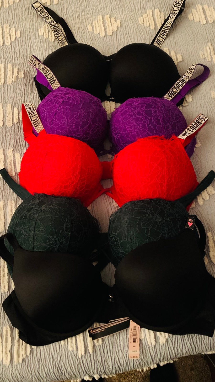 Victoria's Secret Bombshell Add-2-Cup Push-Up Super Push-Up Bra